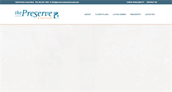 Desktop Screenshot of preserveatprairiecreek.com