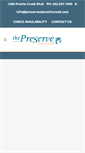 Mobile Screenshot of preserveatprairiecreek.com